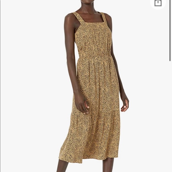 Amazon Essentials Dresses & Skirts - Amazon Essentials Animal Print MIDI Dress